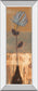 Solitary Flower Il By Norman Wyatt - Mirror Framed Print Wall Artt - Dark Gray