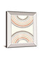 Over The Rainbow I By Moira Hershey - Mirror Framed Print Wall Art - White