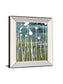 Midnight Blue By Liz Nichtberger - Mirror Framed Print Wall Art - Blue