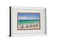 South Shore Il By Dominick - Mirror Framed Print Wall Art - Green