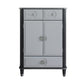 House - Beatrice Chest - Charcoal & Light Gray Finish