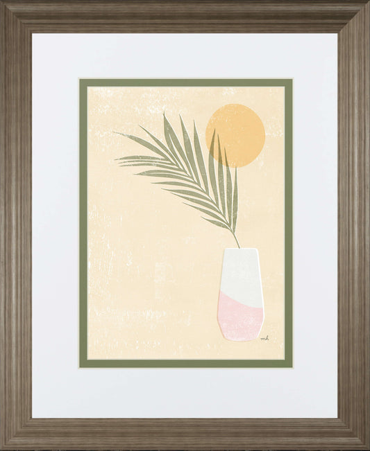 Sun Palm II Blush By Moira Hershey - Beige