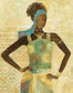 Small - Tribal Vision I By Nan - Beige