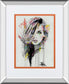 Far Horizons By Loui Jover Mirrored Frame - Gray