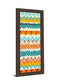 Navajo Mission Il By Nicholas Biscardi - Framed Print Wall Art - Blue
