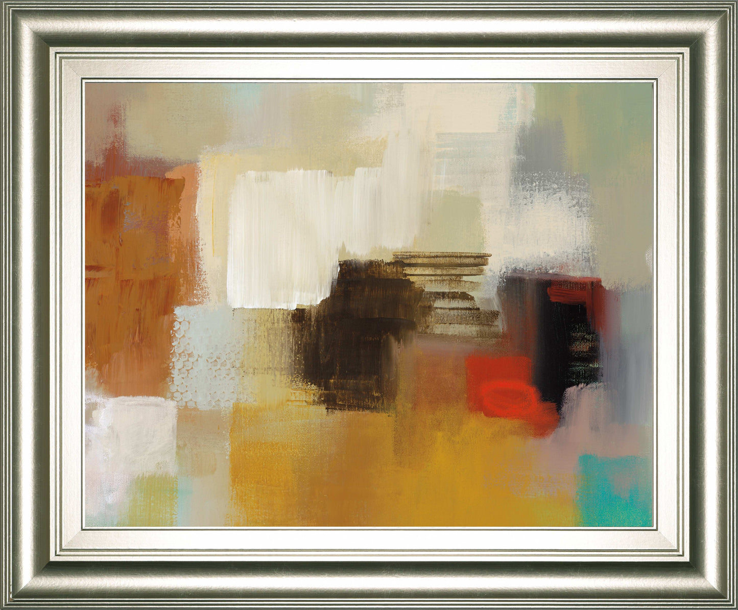 Moonlight By Tesla - Framed Print Wall Art - Yellow