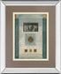Romanesque I By Douglas - Mirror Framed Print Wall Art - Green