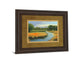 California Orange By Julie Peterson - Framed Print Wall Art - Gold
