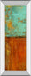 Ten City I By Erin Ashley - Mirror Framed Print Wall Art - Orange