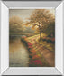 Morning Light I By Michael Marcon - Mirror Framed Print Wall Art - Dark Brown