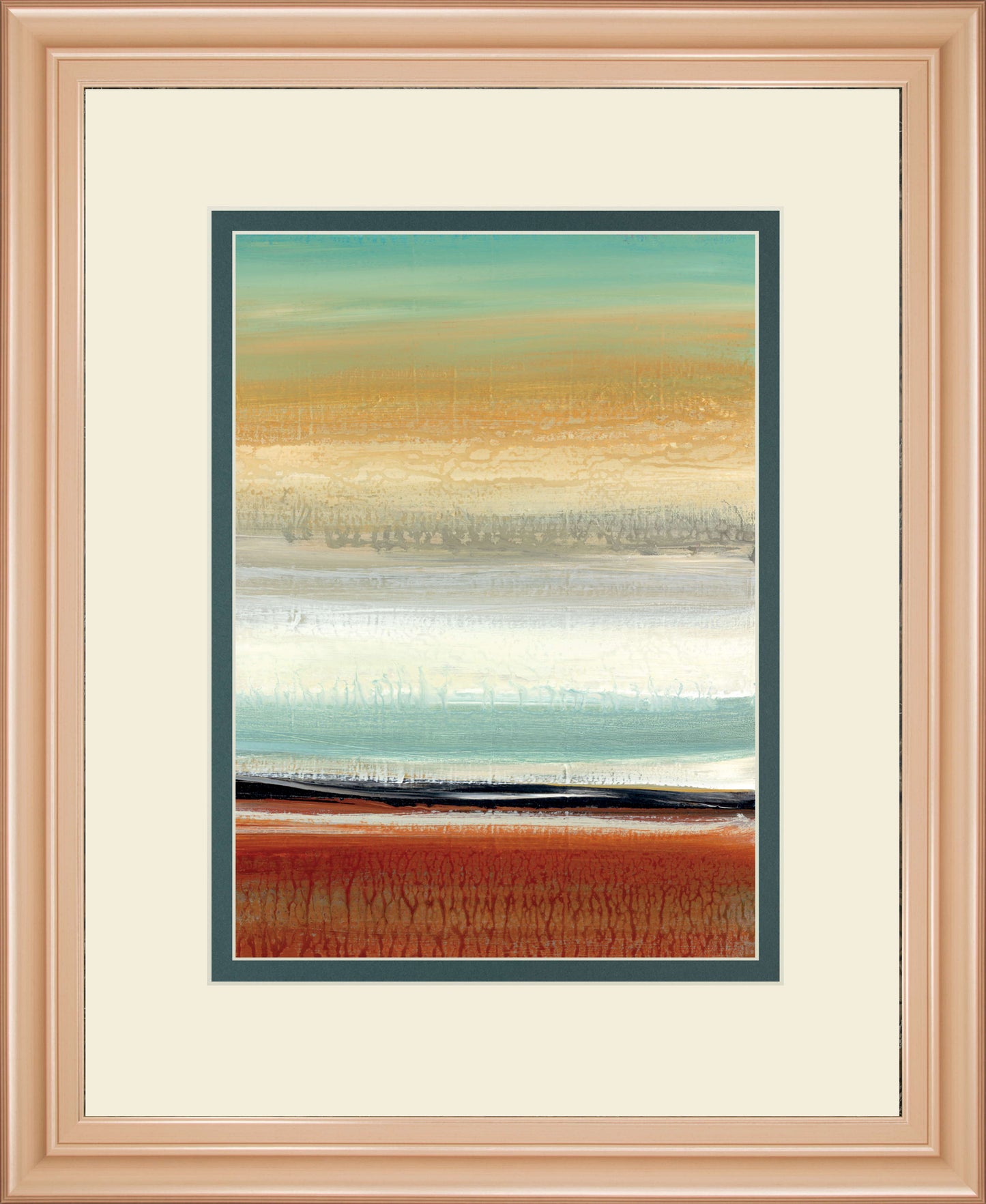 Horizon Lines II By Tesla - Light Brown