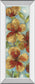 Bliss I By Asia Jensen - Mirror Framed Print Wall Art - Yellow