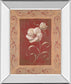 Amanda's Hibiscus By Vivian Flasch - Mirror Framed Print Wall Art - Red