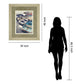 Eastern Coastal By Sarah Gardner - Framed Print Wall Art - Beige
