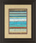 Strata I By Tava Studios - Framed Print Wall Art - Blue