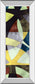 Elliptic Path I By James Burghardt - Mirror Framed Print Wall Art - Yellow