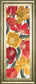 Tulip Array Panel I By Sandra Iafrate - Framed Print Wall Art - Red