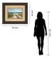 Erenity Il By Karen Marguliss - Framed Print Wall Art - Blue