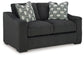 Wryenlynn - Loveseat - Onyx