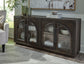 Dreley - Accent Cabinet - Grayish Brown