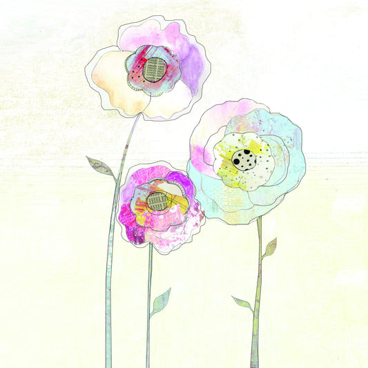 Framed Small - Flowers By Sarah Ogren - Pink