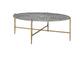 Tainte - Coffee Table - Faux Marble & Champagne Finish