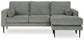 Hazela - Sofa Chaise - Charcoal