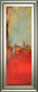 Chicago St. Rush I By Erin Ashley - Framed Print Wall Art - Red