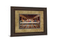 Last Supper - Framed Print Wall Art - Dark Brown