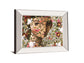 The Thief By Didier Lourenco - Mirror Framed Print Wall Art - Pink