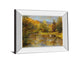 Magnificent Valley By Longo - Mirror Framed Print Wall Art - Yellow