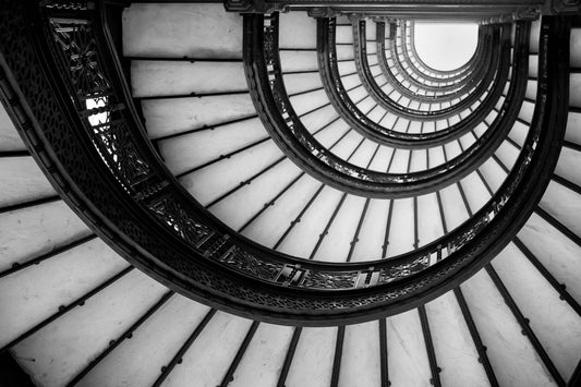Small - Spiral Stairs - Dark Gray