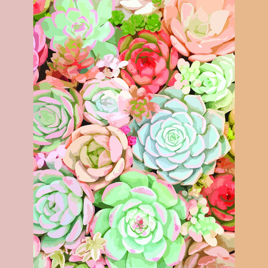 Small - Succulent By Tamara Robinson - Green