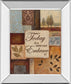 New Day By Dee Dee - Mirror Framed Print Wall Art - Dark Brown