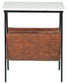Etanbury - Accent Table - Brown / Black / White