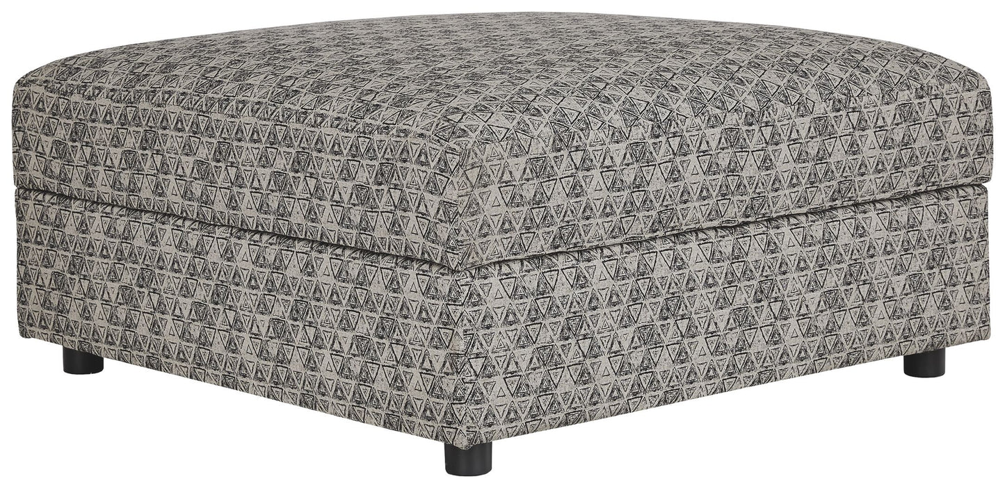 Kellway - Ottoman With Storage - Bisque