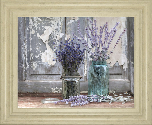Abundance Of Beauty By Lori Deiter - Framed Print Wall Art - Purple
