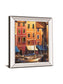 Portofino Waterfall By D'Toole, M - Mirror Framed Print Wall Art - Orange