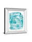Sightseeing Il By Lottie Fontaine - Mirror Framed Print Wall Art - Blue