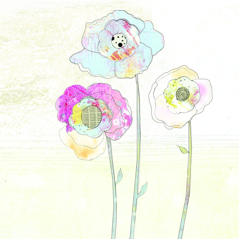 More Flowers By Sarah Ogren - Pink