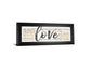 Love By Marla Rae - Framed Print Wall Art - White