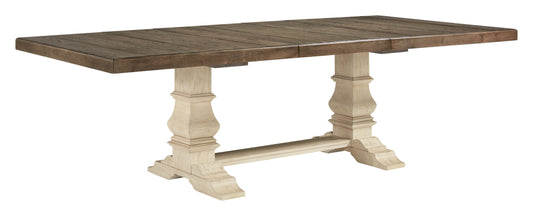 Bolanburg - Brown / Beige - Extension Dining Table