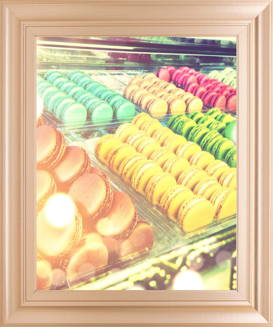 Tasty Treats By Acosta - Framed Print Wall Art - Yellow