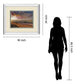 Summer Magic By Mike Calascibetta - Mirror Framed Print Wall Art - Dark Brown