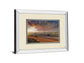 Summer Magic By Mike Calascibetta - Mirror Framed Print Wall Art - Dark Brown