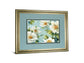 Reflections I Crop By Lisa Audit - Framed Print Wall Art - Blue