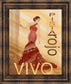 Pista Rojo By Tava Studio Framed Print Wall Art - Red
