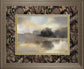 Misty Pond By Nan - Wall Art - Yellow