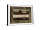Secluded Forest By Roxi Gray - Mirror Framed Print Wall Art - Dark Brown