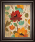 Vibrant Embroidery Il By Silvia Vassileva - Framed Print Wall Art - Red